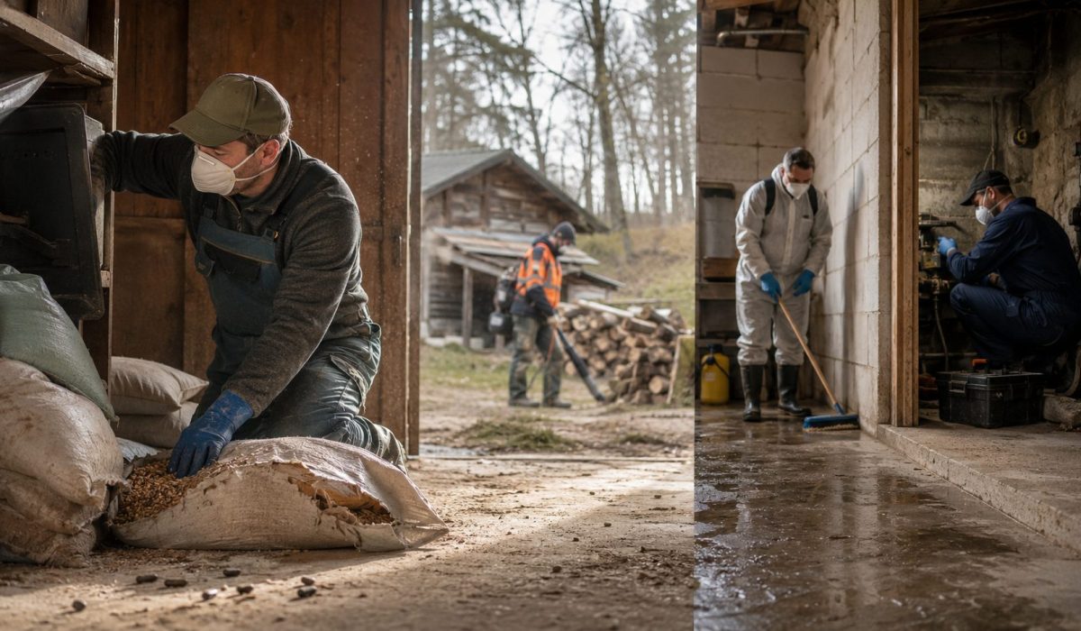 Travailleurs agricoles, forestiers, agents de nettoyage et techniciens exposés aux risques d’hantavirus dans des environnements avec rongeurs
